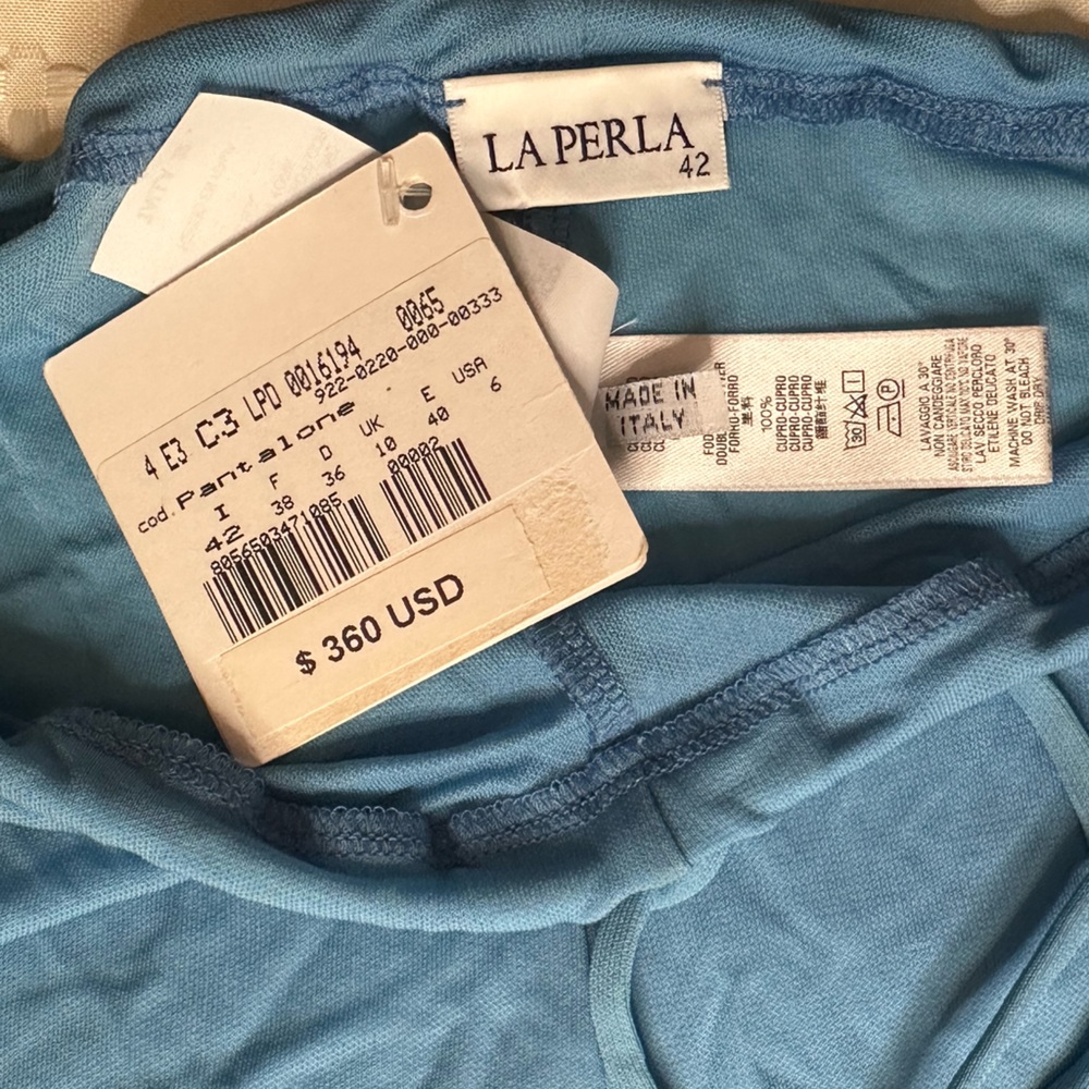 LA PERLA Swim Cover up Pantalone side detail - Picture 5 of 7